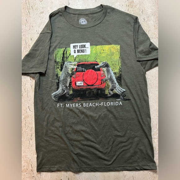 the duck co Other - The Duck Co. Funny Graphic Ft. Myers Beach, Fl Gator Shirt Size Medium